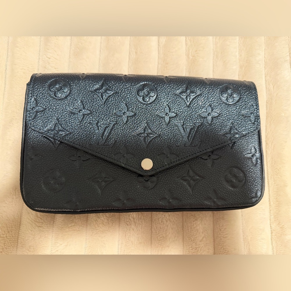 Louis Vuitton Shimmery Ink Monogram Pochette Felicie